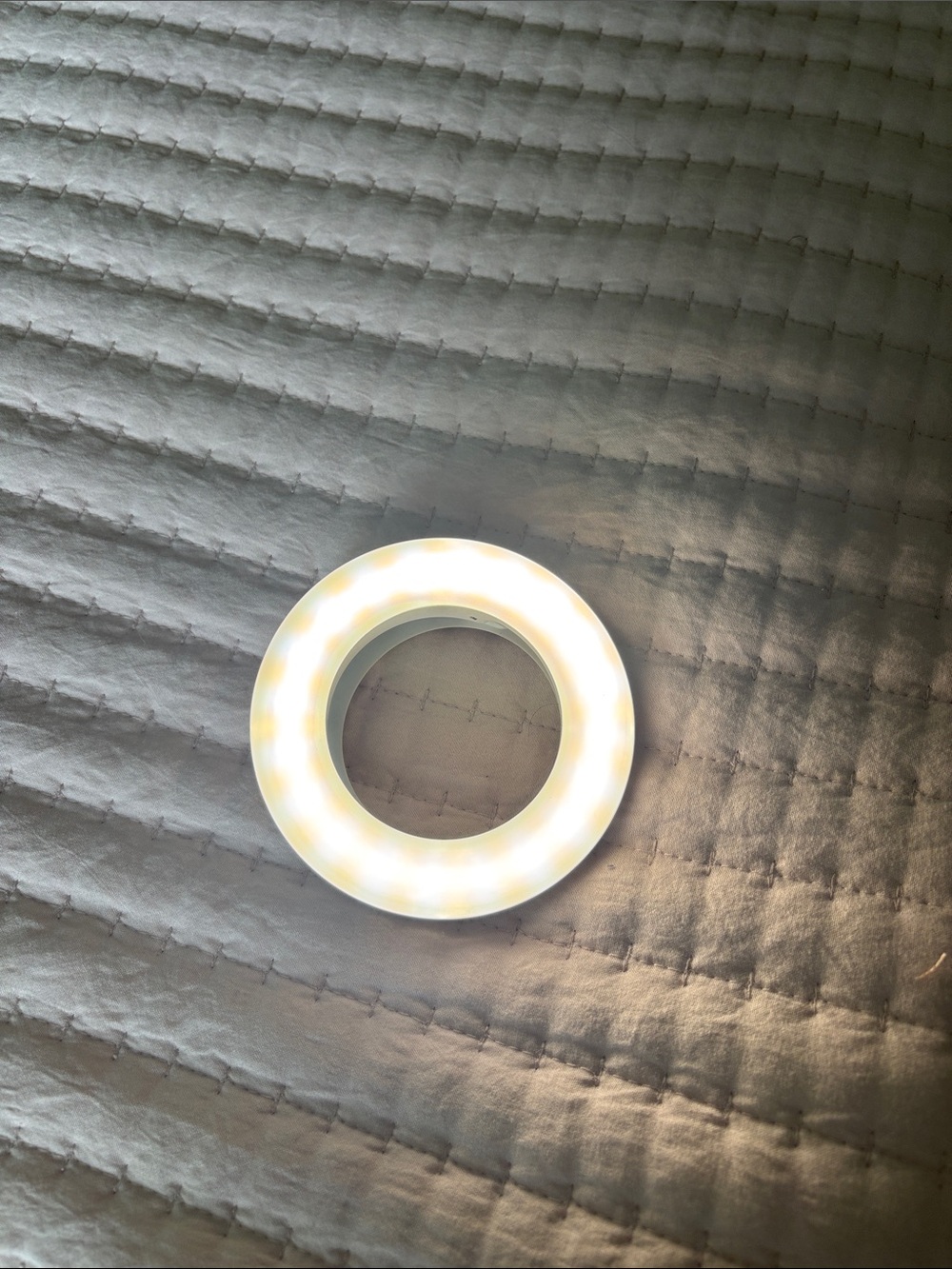 Portable LED Ring Light - White